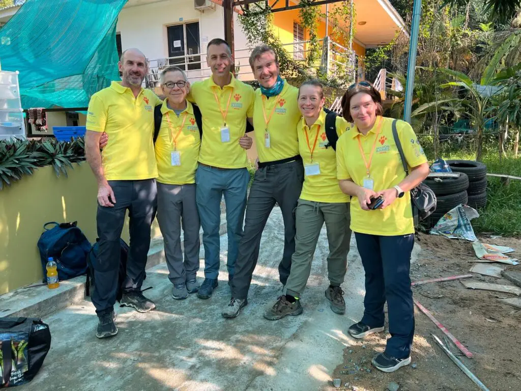 Mission Rabies participants in Phnom Penh